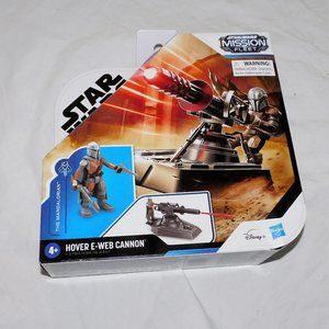 Star Wars Mandalorian Mission Fleet Hover E Web Cannon Din Disney New